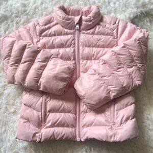 Polo Ralph Lauren pink puffer jacket T3